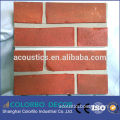 Fireproofing MDF faux brick panels